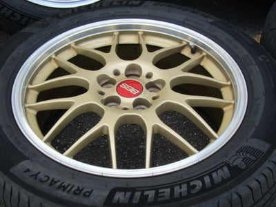 プリウス・86・BRZ・ゴールド【ホイール】BBS　RG-R　Forged　RG747【タイヤ】MINERVA（ミネルバ）F205（港北店）