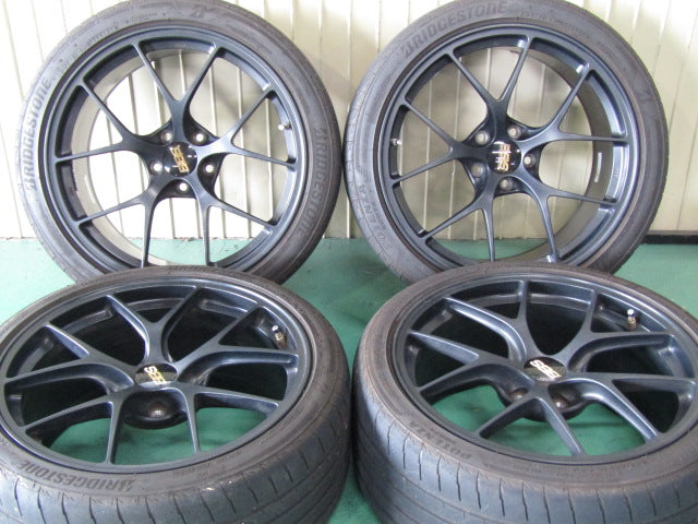 超人気鍛造・レクサス・RC-F・日産・フェアレディZ・Z34・RZ34【ホイール】BBS　RI-D　Forged　超超ジュラルミン　マットブラック　ホイールのみ【タイヤ】無し（保土ヶ谷本店）