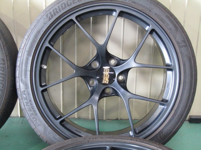 超人気鍛造・レクサス・RC-F・日産・フェアレディZ・Z34・RZ34【ホイール】BBS　RI-D　Forged　超超ジュラルミン　マットブラック　ホイールのみ【タイヤ】無し（保土ヶ谷本店）