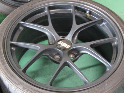 超人気鍛造・レクサス・RC-F・日産・フェアレディZ・Z34・RZ34【ホイール】BBS　RI-D　Forged　超超ジュラルミン　マットブラック　ホイールのみ【タイヤ】無し（保土ヶ谷本店）