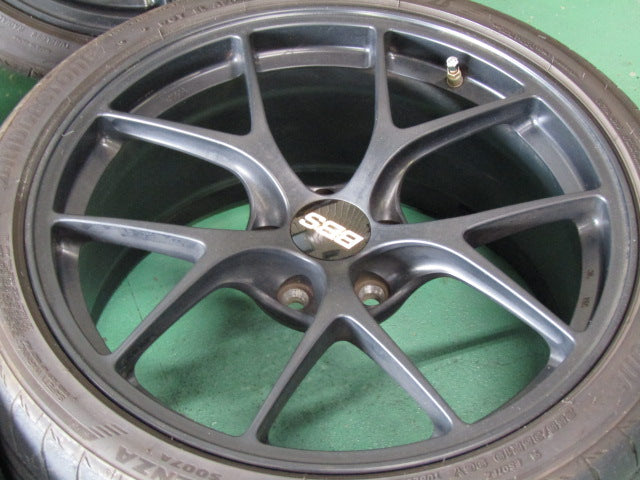 超人気鍛造・レクサス・RC-F・日産・フェアレディZ・Z34・RZ34【ホイール】BBS　RI-D　Forged　超超ジュラルミン　マットブラック　ホイールのみ【タイヤ】無し（保土ヶ谷本店）