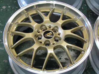 超希少ゴールド・プリウス・86・BRZ【ホイール】BBS　RS-GT　RS907H　Forged　GL-SLD【タイヤ】弊社指定輸入タイヤ（港北店）