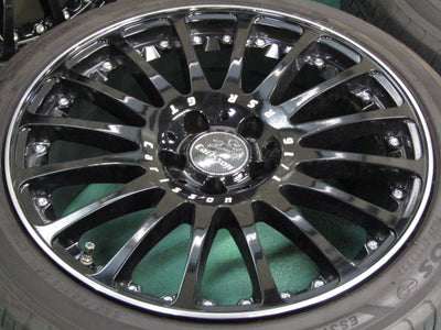 ▲発送限定品▼・Aクラス・W177・Bクラス・W247・CLAクラス・C118・X118【ホイール】カールソン　1/16RSR・GT　ブラックエディション【タイヤ】ヨコハマ　Ecos（エコス）ES31（保土ヶ谷本店）