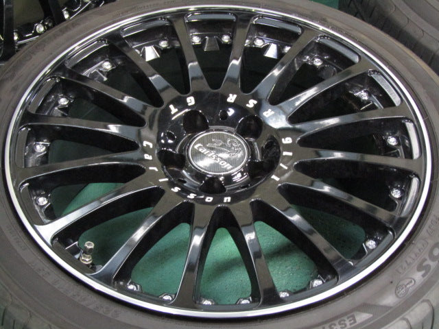 ▲発送限定品▼・Aクラス・W177・Bクラス・W247・CLAクラス・C118・X118【ホイール】カールソン　1/16RSR・GT　ブラックエディション【タイヤ】ヨコハマ　Ecos（エコス）ES31（保土ヶ谷本店）