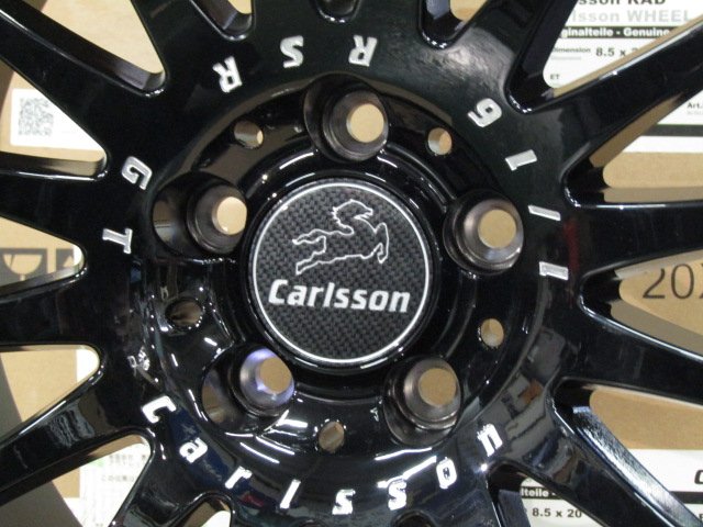現品特価価格・クラウン・カムリ・GS・IS・マークX・ティアナ【ホイール】カールソン　1/16RSR・GT　ブラックエディション【タイヤ】コンチネンタル　エクストリームコンタクトDWS06Plus（港北店）
