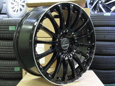 現品特価価格・クラウン・カムリ・GS・IS・マークX・ティアナ【ホイール】カールソン　1/16RSR・GT　ブラックエディション【タイヤ】コンチネンタル　エクストリームコンタクトDWS06Plus（港北店）