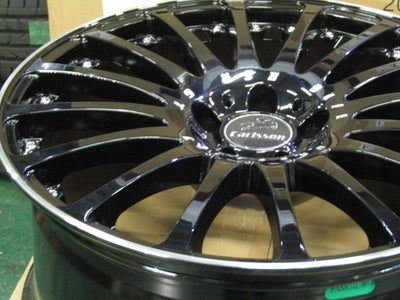 現品特価価格・クラウン・カムリ・GS・IS・マークX・ティアナ【ホイール】カールソン　1/16RSR・GT　ブラックエディション【タイヤ】コンチネンタル　エクストリームコンタクトDWS06Plus（港北店）