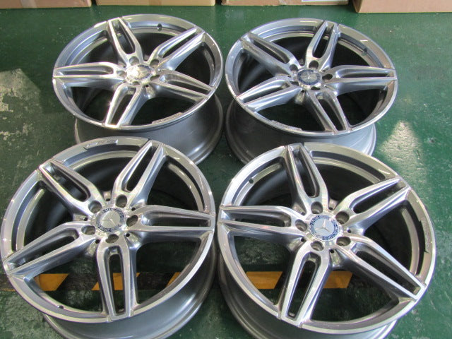 WedsZEA☆19インチメッキアルミホイール4本SET☆VIPセダンミニバン他 