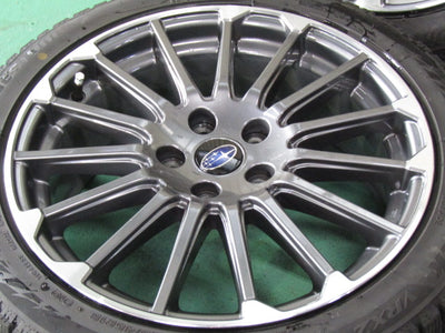 STIで冬セット・スバル・レヴォーグ・STIスポーツ【ホイール】スバル　VM系　レヴォーグ　STIスポーツ純正　エンケイ製【タイヤ】ピレリ　アイスゼロアシンメトリコ（保土ヶ谷本店）