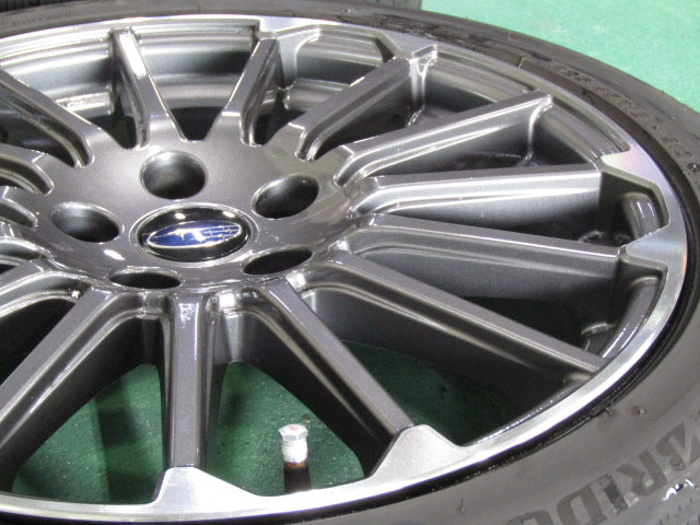 STIで冬セット・スバル・レヴォーグ・STIスポーツ【ホイール】スバル　VM系　レヴォーグ　STIスポーツ純正　エンケイ製【タイヤ】ピレリ　アイスゼロアシンメトリコ（保土ヶ谷本店）