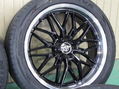 1台限定・ハリアー・CX-5・デリカD:5・CX-5・RAV4【ホイール】嘉衛門オリジナル　Kフォース　Talis（タリス）未使用品【タイヤ】MINERVA（ミネルバ）F205（保土ヶ谷本店）