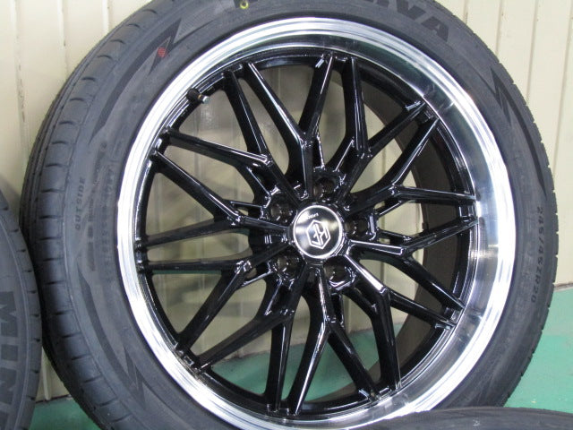 1台限定・ハリアー・CX-5・デリカD:5・CX-5・RAV4【ホイール】嘉衛門オリジナル　Kフォース　Talis（タリス）未使用品【タイヤ】MINERVA（ミネルバ）F205（保土ヶ谷本店）
