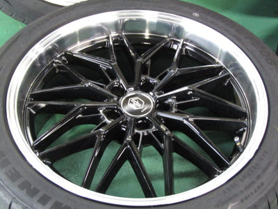 1台限定・ハリアー・CX-5・デリカD:5・CX-5・RAV4【ホイール】嘉衛門オリジナル　Kフォース　Talis（タリス）未使用品【タイヤ】MINERVA（ミネルバ）F205（保土ヶ谷本店）