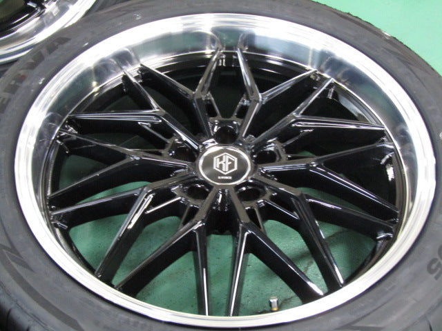 1台限定・ハリアー・CX-5・デリカD:5・CX-5・RAV4【ホイール】嘉衛門オリジナル　Kフォース　Talis（タリス）未使用品【タイヤ】MINERVA（ミネルバ）F205（保土ヶ谷本店）