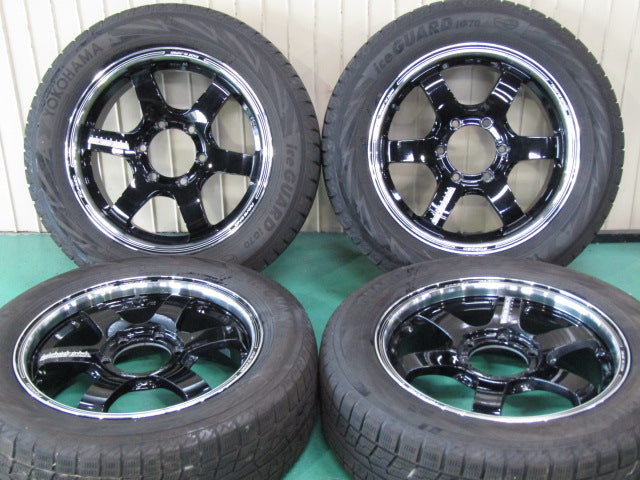 ガリキズ無しの美品・ハイエース・レジアスエース【ホイール】RAYS（レイズ）ボルクレーシングTE37SB　Tourer　Forged【タイヤ】ヨコハマ　PARADA（パラダ）PA03　109/107S（保土ヶ谷本店）