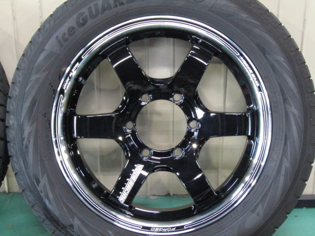 ガリキズ無しの美品・ハイエース・レジアスエース【ホイール】RAYS（レイズ）ボルクレーシングTE37SB　Tourer　Forged【タイヤ】ヨコハマ　PARADA（パラダ）PA03　109/107S（保土ヶ谷本店）