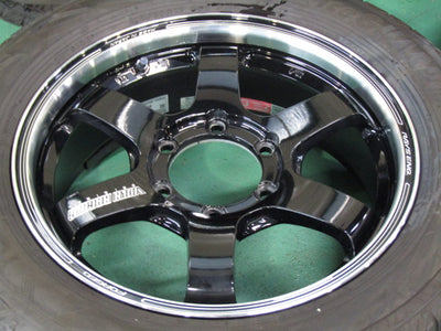 ガリキズ無しの美品・ハイエース・レジアスエース【ホイール】RAYS（レイズ）ボルクレーシングTE37SB　Tourer　Forged【タイヤ】ヨコハマ　PARADA（パラダ）PA03　109/107S（保土ヶ谷本店）