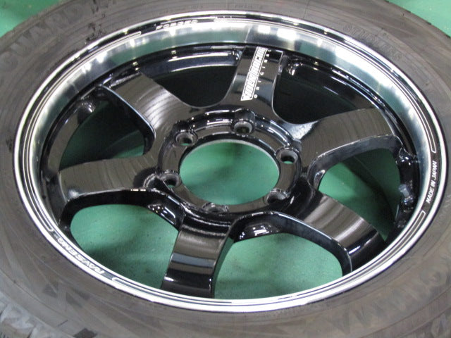 ガリキズ無しの美品・ハイエース・レジアスエース【ホイール】RAYS（レイズ）ボルクレーシングTE37SB　Tourer　Forged【タイヤ】ヨコハマ　PARADA（パラダ）PA03　109/107S（保土ヶ谷本店）