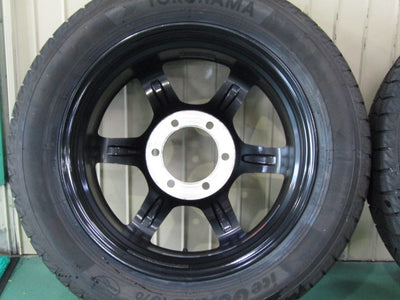ガリキズ無しの美品・ハイエース・レジアスエース【ホイール】RAYS（レイズ）ボルクレーシングTE37SB　Tourer　Forged【タイヤ】ヨコハマ　PARADA（パラダ）PA03　109/107S（保土ヶ谷本店）
