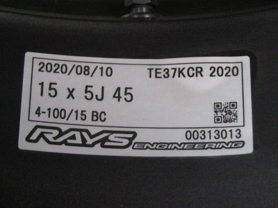 超希少の限定カラー・コペン・タント・アルト・N-BOX・スペーシア・サクラ【ホイール】RAYS（レイズ）ボルクレーシング　TE37KCR　Forged【タイヤ】ヨコハマ　アドバンFREVA（フレバ）V701（保土ヶ谷本店）