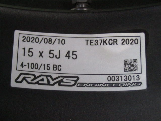 超希少の限定カラー・コペン・タント・アルト・N-BOX・スペーシア・サクラ【ホイール】RAYS（レイズ）ボルクレーシング　TE37KCR　Forged【タイヤ】ヨコハマ　アドバンFREVA（フレバ）V701（保土ヶ谷本店）