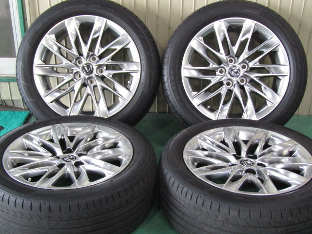 ガリキズ無しの美品・レクサス・LS500【ホイール】レクサス　50系　LS500　バージョンL純正【タイヤ】ダンロップ　SPスポーツMAXX050　ランフラット（保土ヶ谷本店）