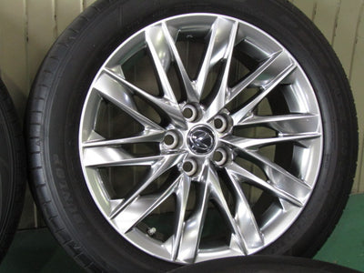 ガリキズ無しの美品・レクサス・LS500【ホイール】レクサス　50系　LS500　バージョンL純正【タイヤ】ダンロップ　SPスポーツMAXX050　ランフラット（保土ヶ谷本店）