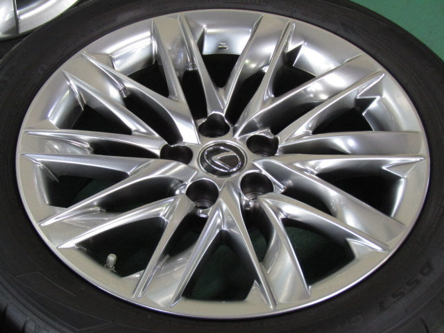 綺麗な純正の冬セット・レクサス・LS500【ホイール】レクサス　50系　LS500　バージョンL純正【タイヤ】ブリヂストン　ブリザックWZ-1（保土ヶ谷本店）