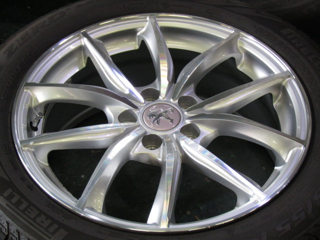 超希少設定品・プジョー・508・508SW【ホイール】レアマイスター　Eurotech（ユーロテック）VP-LINE【タイヤ】ピレリ　アイスゼロアシンメトリコ（港北店）