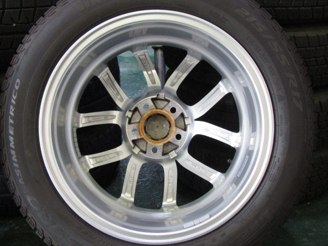 超希少設定品・プジョー・508・508SW【ホイール】レアマイスター　Eurotech（ユーロテック）VP-LINE【タイヤ】ピレリ　アイスゼロアシンメトリコ（港北店）