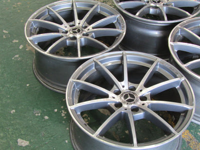 超希少なAMG【ホイール】メルセデスベンツ　W205　Cクラス　C63SAMG純正【タイヤ】コンチネンタル　エクストリームコンタクト　DWS06Plus（港北店）
