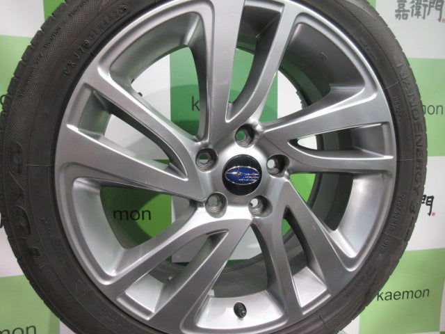 【車種】スバル WRX S4 レヴォーグ WRX STI等【ホイール】ＳＵＢＡＲＵ　スバル　レヴォーグ 純正【タイヤ】ピレリ ウィンターアイスゼロアシメ （横浜青葉店）