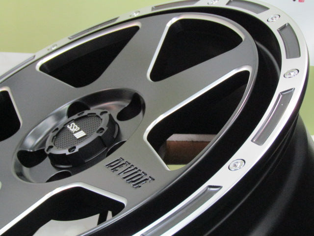 【車種】トヨタ　C-HR　ハリアー　日産　エクストレイル　三菱　デリカD:5【ホイール】SSR　DEVIDE（ディバイド）TR-6　未使用品【タイヤ】タイヤメーカーは選択可能 （港北店）