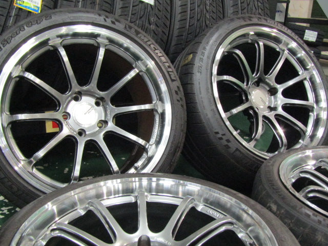 【車種】BMW　M3　M4【ホイール】ヨコハマ　アドバンレーシング　RS-DF　Forged【タイヤ】ヨコハマ　アドバンスポーツ　V107 （港北店）