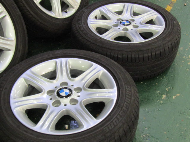 【車種】BMW　1シリーズ　F20　F21　2シリーズ　F22　F23【ホイール】BMW　F20/F21　1シリーズ純正　スタースポークスタイリング377【タイヤ】ブリヂストン　トランザER300　BMW承認ランフラット （港北店）