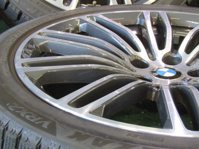 【車種】BMW【ホイール】BMW　G30　5シリーズ　Mスポーツ純正　Mライト・アロイ・ホイール・ダブルスポークスタイリング664M【タイヤ】ハンコック　ベンタス　V12Evo2 （港北店）