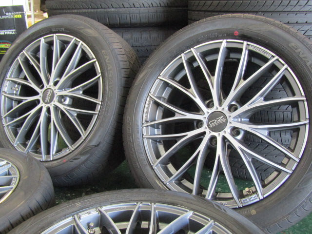 【車種】メルセデスベンツ【ホイール】OZレーシング　イタリア150　マットダークガンメタリックダイヤカット【タイヤ】ダンロップ　エナセーブEC300 （港北店）