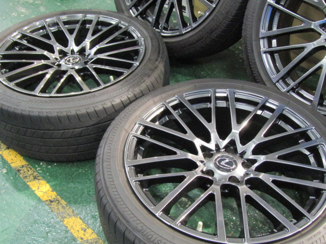 【車種】レクサス【ホイール】BBS製　TRD　レクサス　LS500専用　鍛造ホイール　ダイヤモンドグレーメタリック【タイヤ】ブリヂストン　トランザT005　ランフラット （港北店）