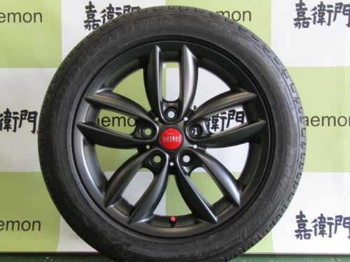 【車種】H様専用【ホイール】MINI　R60　クロスオーバー純正　5スターダブルスポークR124　アンスラサイト【タイヤ】グッドイヤー　アイスナビ8 （港北店）