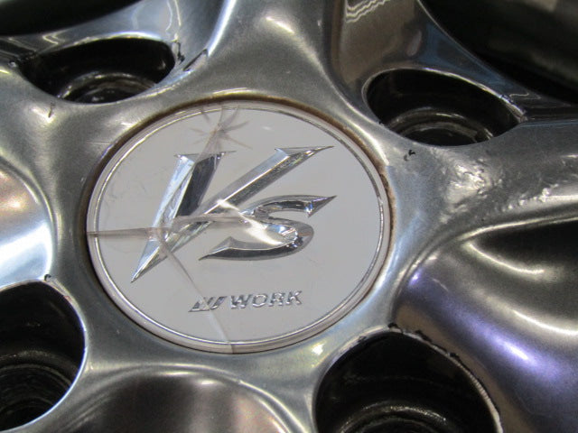 【車種】日産　ホンダ　スズキ　ダイハツ【ホイール】WORK（ワーク）VS-KFマイティ　ブラックバーニング【タイヤ】弊社指定輸入タイヤ （港北店）