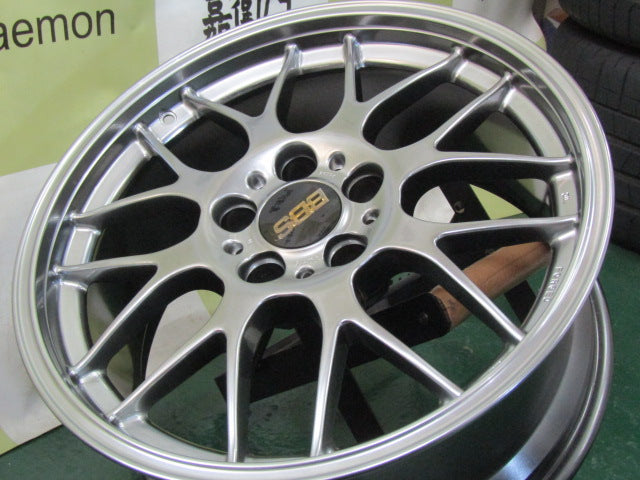 【送料無料】【車種】BMW　3シリーズ　4シリーズ【ホイール】BBS　RG-R　Forged　DBカラー　RG794　専門業者後塗りDBカラー【タイヤ】ヨコハマ　ブルーアースES32 （港北店）