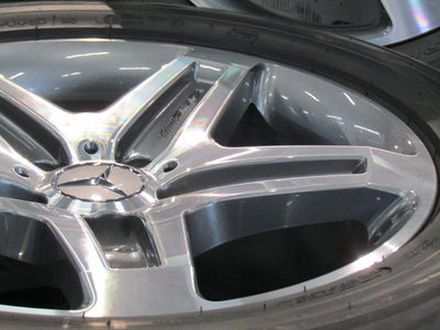 【車種】メルセデスベンツ　Gクラス【ホイール】メルセデスベンツ　W463　Gクラス　G550純正　AMG5スポーク　新車外し品【タイヤ】ヨコハマ　アイスガードG075　SUV （港北店）