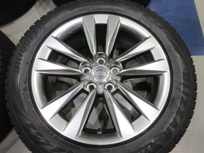 【車種】レクサス LS460 LS600h【ホイール】レクサス 40系 LS LS600h LS460 後期純正 ノイズリダクション 1８インチ【タイヤ】ブリジストン　ＶＲＸ2 （横浜青葉店）