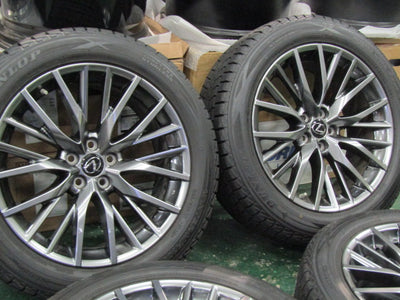 【車種】レクサス　RX【ホイール】レクサス　20系　RX　Fスポーツ純正【タイヤ】ダンロップ　ウインターMAXX　SJ8 （港北店）