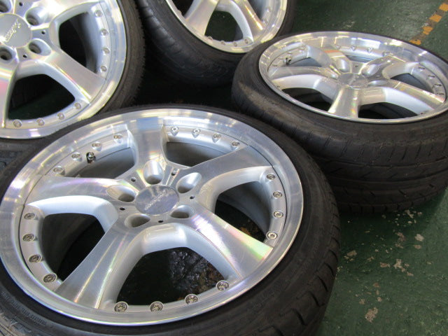 【車種】メルセデスベンツ【ホイール】ロリンザー　LM5【タイヤ】弊社指定輸入タイヤ （港北店）