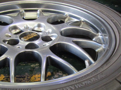 【車種】アルファロメオ　アルファ147　アルファ156【ホイール】BBS　RG-R　RG740　Forged　DBカラー【タイヤ】ヨコハマ　アドバンNEOVA　AD08R （港北店）