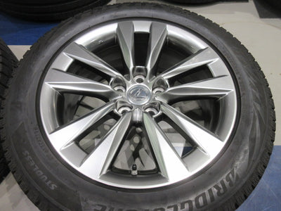 【車種】レクサス LS460 LS600h【ホイール】レクサス 40系 LS LS600h LS460 後期純正 ノイズリダクション 1８インチ【タイヤ】ブリジストン　ＶＲＸ2 （横浜青葉店）