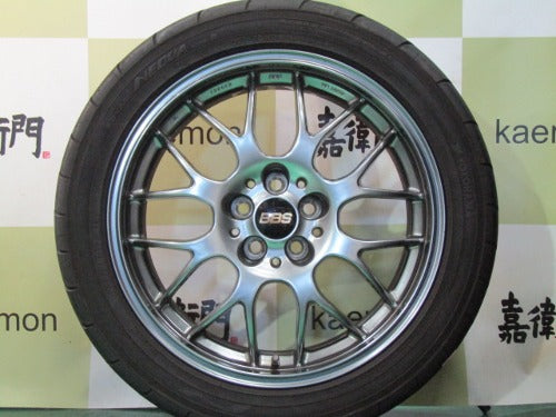 【車種】アルファロメオ　アルファ147　アルファ156【ホイール】BBS　RG-R　RG740　Forged　DBカラー【タイヤ】ヨコハマ　アドバンNEOVA　AD08R （港北店）