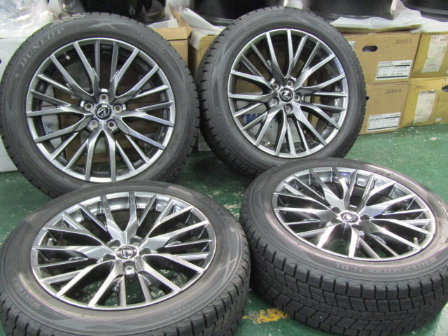 【車種】レクサス　RX【ホイール】レクサス　20系　RX　Fスポーツ純正【タイヤ】ダンロップ　ウインターMAXX　SJ8 （港北店）